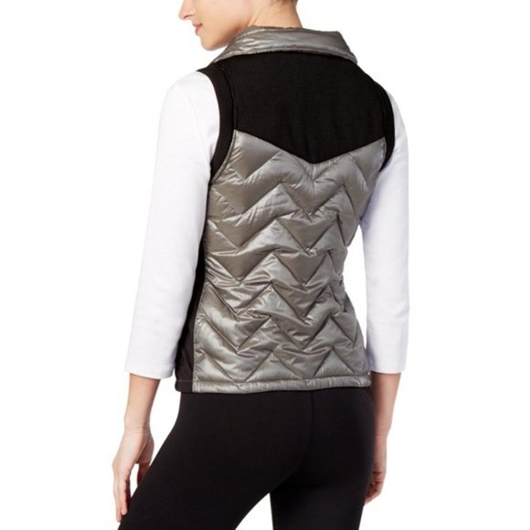 Calvin Klein Performance Metallic Granite Down Vest/SIZE M. - Picture 2 of 15